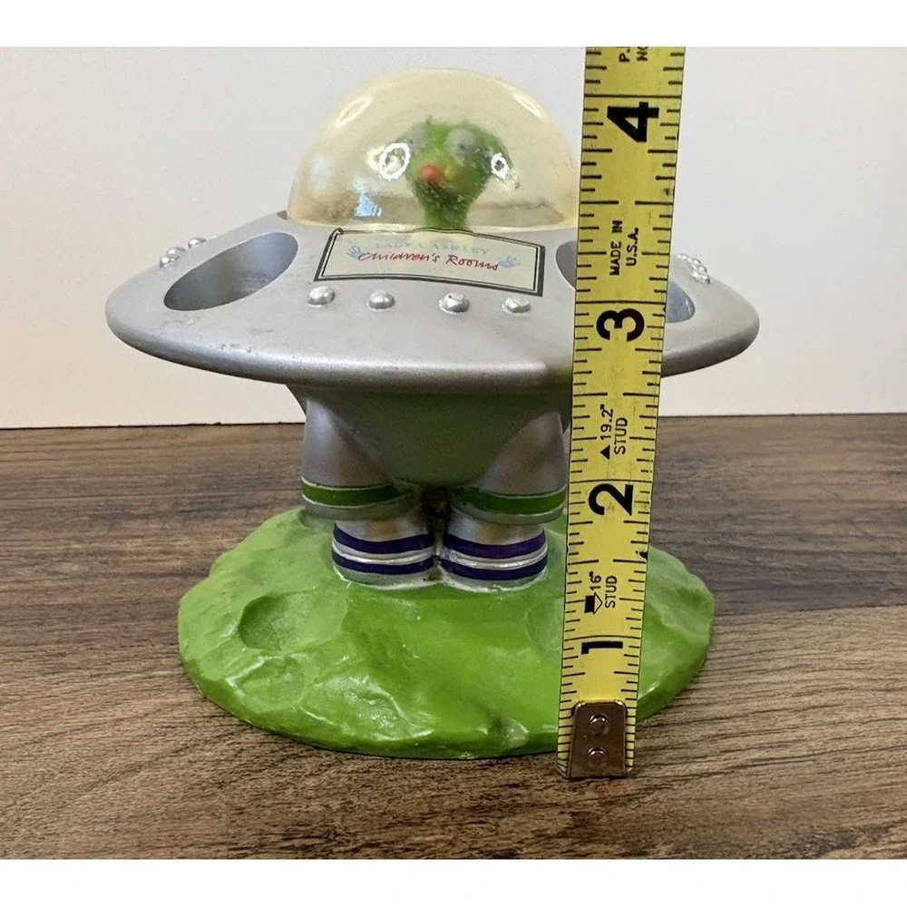 Laura Ashley Spacecraft Dog Alien UFO Child Kid Toothbrush Holder Space
